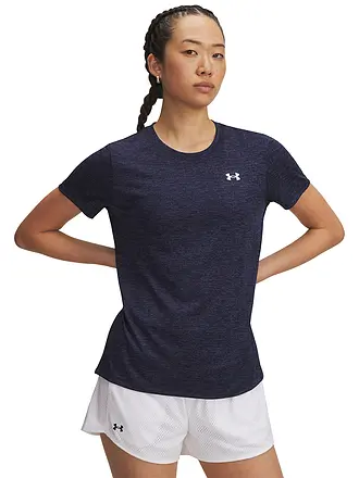 UNDER ARMOUR | Damen Fitnessshirt UA Tech™ Twist | dunkelblau